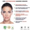 60ml Bio Hyaluron Serum mit Vitamin C, E. Hochkonzentriert Anti-Falten, Anti-Aging und Dunkle-Flecken